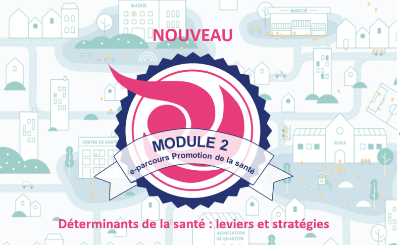 Nouveau module du e-parcours sur les déterminants de la santé : enjeux et stratégies